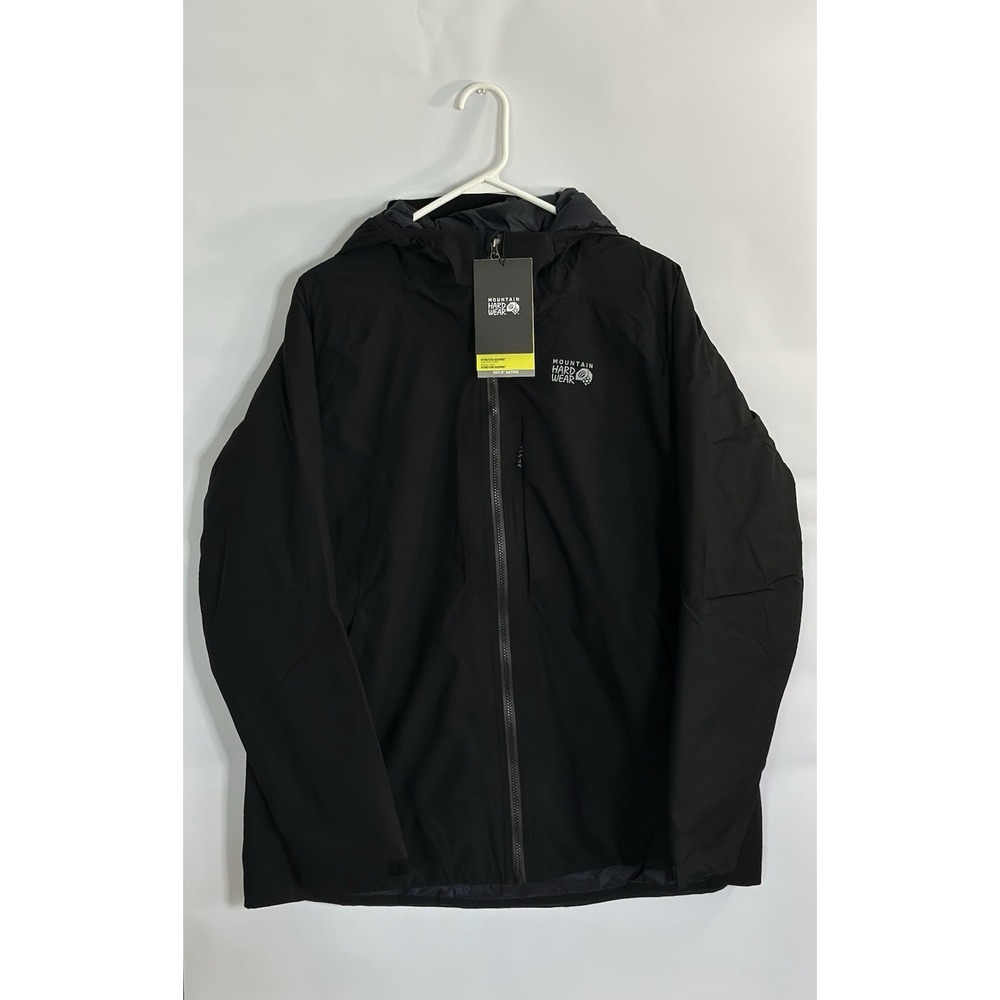 Mountain Hardware Stretch Ozonic Insulated Jacket Women's XL In Black NWT